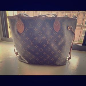 COPY - Authentic Brown & Tan Louis Vuitton Neverf…